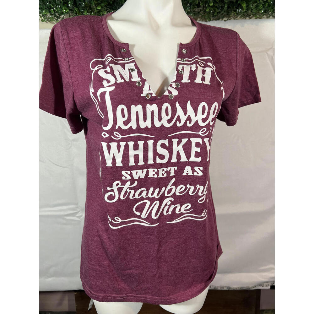 Smith Tennessee Whiskey Sweet As Strawberry Wine Graphic T-Shirt